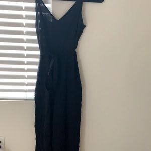Black jumpsuit